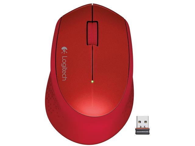 Logitech Wireless Mouse M320, Red