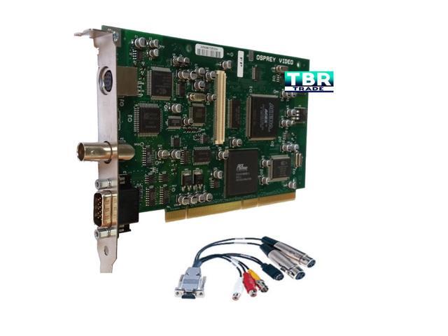 Viewcast Osprey 530 Analogue And SDI Digital Video Capture Card + Breakout Cable 93-00197-01