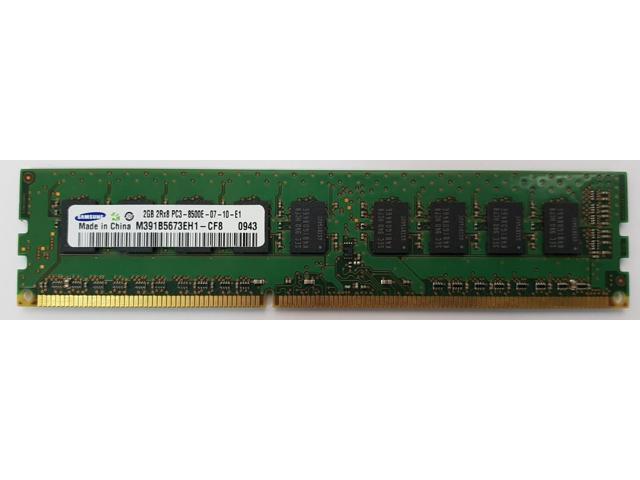 SAMSUNG M391B5673Eh1-Cf8 2Gb (1X2Gb) Pc310600 1333Mhz Dual Rank Unbuffered Ecc 1.5V Ddr3 Sdram 240Pin Dimm Memory Module