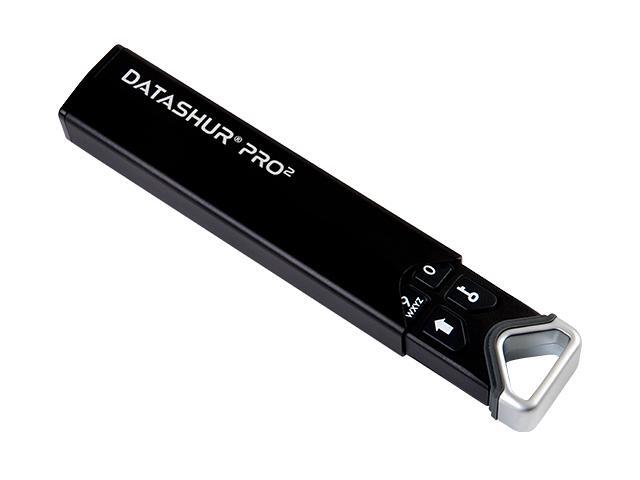 iStorage datAshur PRO2 32GB - Secure hardware encrypted, PIN authenticated, USB flash drive - USB 3.2 (Gen1) FIPS 140-2 level 3. IS-FL-DP2-256-32