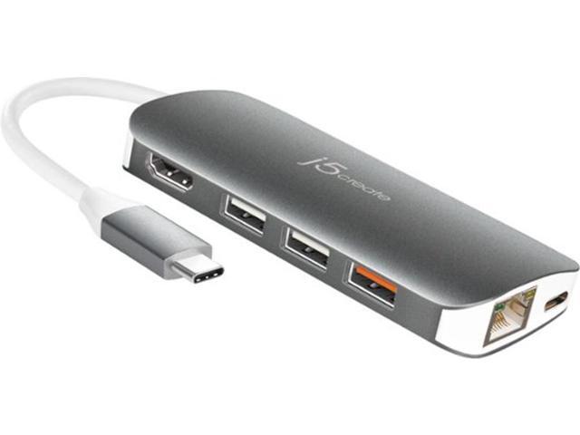 j5create - USB-C Multi Adapter for Mac, PC and More - Silver - image 11