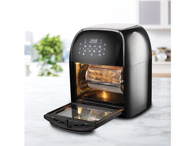 National NA3004AFBLK 12 Qt. 3-in-1 Air Fryer, Oven, & Dehydrator