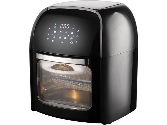 National NA3004AFBLK 12 Qt. 3-in-1 Air Fryer, Oven, & Dehydrator