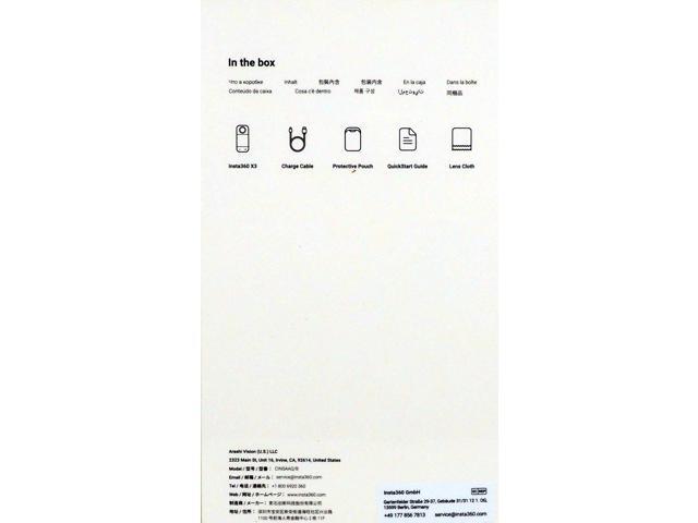 Insta360 - X3 5.7K 360 Degree Action Camera - Black - image 7