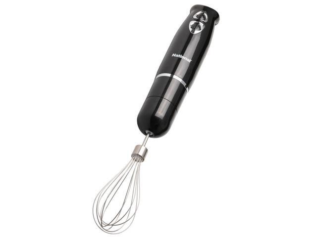National 4-in-1 Multi-Purpose Immersion Hand Blender, Mash, Chop and Whisk NA-3104HB Black