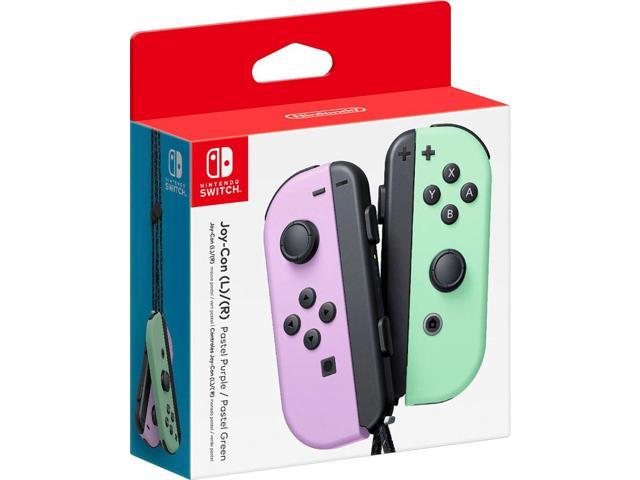 Nintendo - Joy-Con (L/R) Wireless Controllers - Pastel Purple/ Pastel Green - image 5