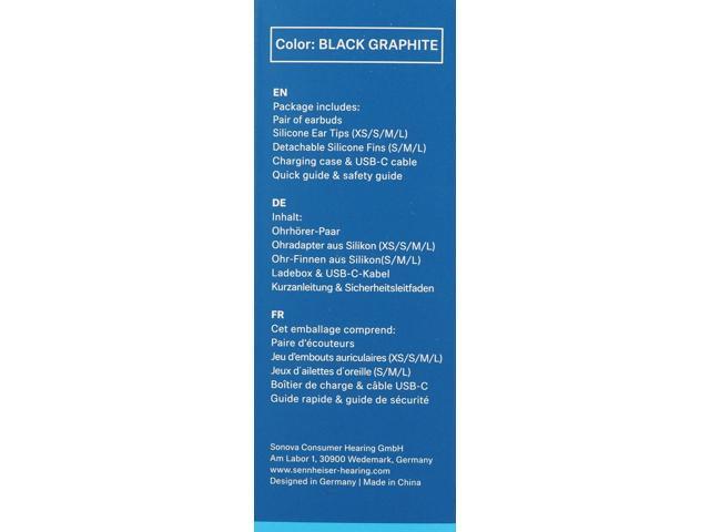 Sennheiser - MOMENTUM True Wireless 4 Earbuds - Black - image 4