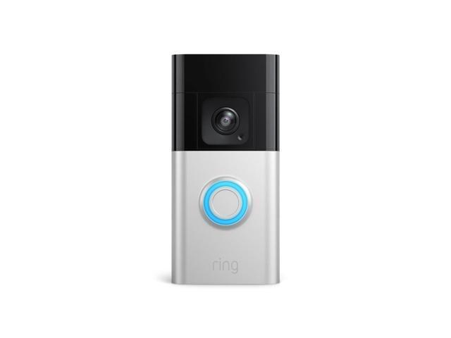 Ring - Battery Doorbell Pro Smart Wi-Fi Video Doorbell - Battery-powered with Head-to-Toe HD+ Video - Satin Nickel - image 3