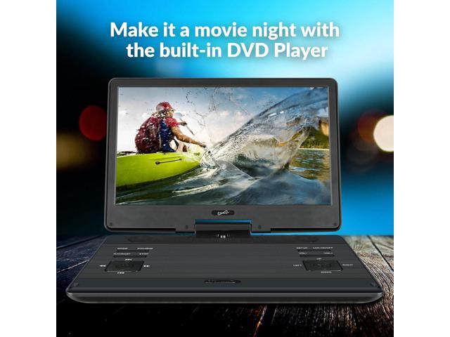 Supersonic SC-2514 14 Portable DVD Player with Built-in Hybrid TV Tuners AC/DC LED SC-2514 - image 2