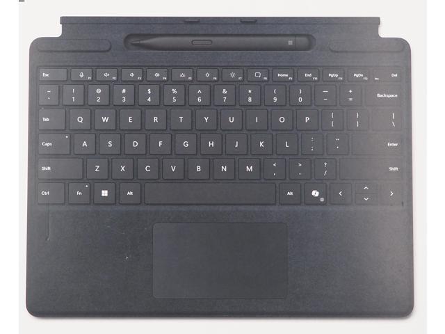Microsoft - Surface Slim Pen (2nd Edition) and Pro Keyboard for Pro 13" (11th Edition), Pro 9, and Pro 8 - Black - image 9
