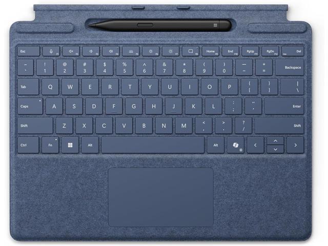 Microsoft - Surface Slim Pen (2nd Edition) and Pro 13" Flex Keyboard for Pro 13" (11th Edition), Pro 9, Pro 8 - Sapphire - image 5