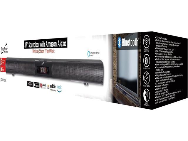 Supersonic Sc-1419sba Premium Optical Bluetooth Soundbar System with Alexa 37-inch Multicolor - image 8