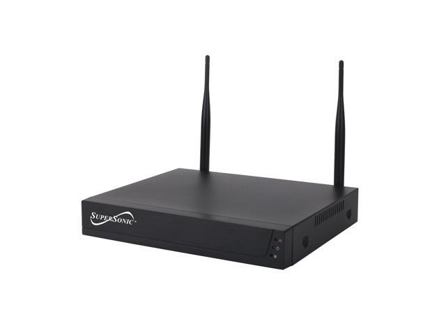 Supersonic 8 Channel HD Wireless NVR Security Camera System, 8 Cameras Outdoor/Indoor SC-5008NVR