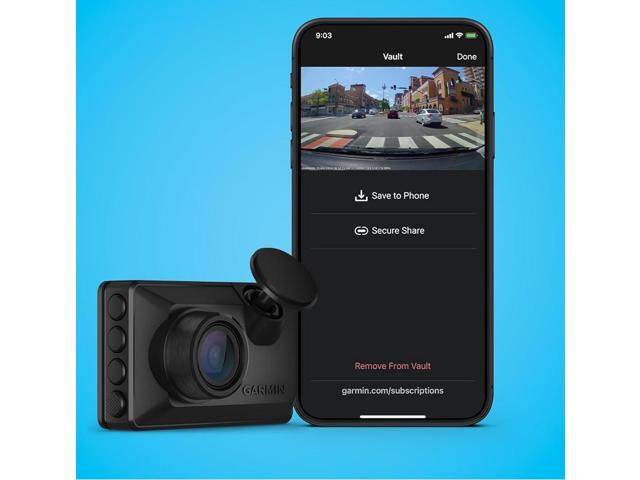 Garmin - Dash Cam X110 1080p Dash Cam with a 140-degree Field of View and built-in Clarity Polarizer - Black - image 11