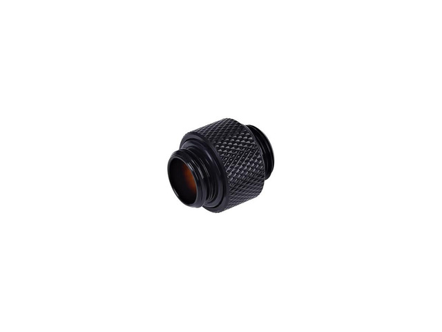 Alphacool G1/4' HF 10mm Male to Male Extension Fitting - Deep Black (17215)