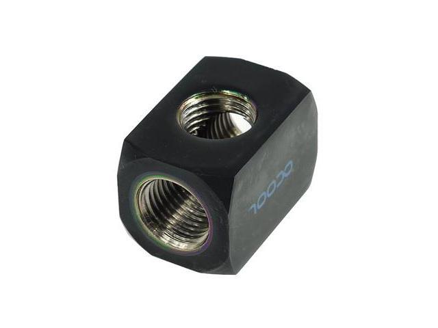 Alphacool HF 3-way Connection Terminal, Deep Black
