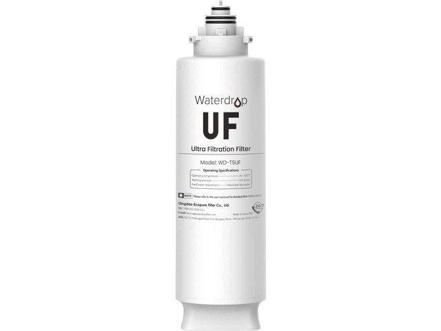 Waterdrop TSUF Ultra-Filtration Under Sink Water Filter, Replacement for Waterdrop TSU-W 3-Stage Ultra-Filtration Under Sink Water Filter System,...