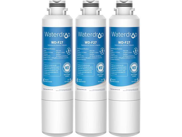 3 Pack Waterdrop DA29-00020B Replacement for Samsung DA29-00020B, HAF-CIN/EXP, 46-9101 Refrigerator Water Filter, Package may vary 3 Pack Waterdrop DA29-00020B Replacement for Samsung DA29-00020B, HAF-CIN/EXP, 46-9101 Refrigerator Water Filter, Package may vary