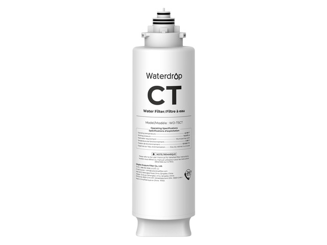 Waterdrop TSCT Replacement Water Filter for TSU & TSU-WB 3-Stage, 12 months,Replacement for Waterdrop TSU & TSU-WB TSC 3-Stage Ultra-Filtration...