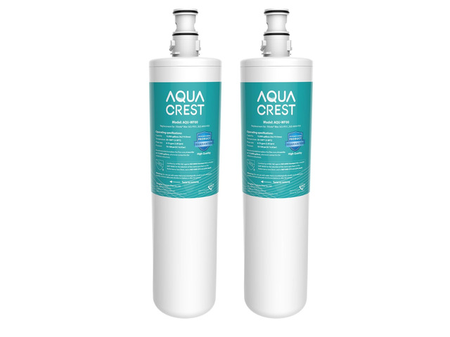 AQUA CREST 3US-PF01 Water Filter Replacement for Filtrete 3US-PS01, 2 Pack, Compatible with Filtrete 3US-MAX-F01H, 3US-PF01H, HF20 HF25 HF27,...