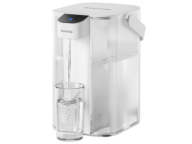 Waterdrop ED01W Electric Water Filter Pitcher, NSF/ANSI 42 & 53 & 401 & 372,White, 200-Gallon Long-Life, Reduce 99.6% of Lead and 45+ Impurities, 15-Cup,...