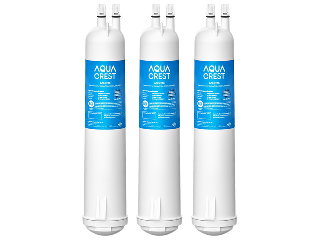 AQUA CREST EDR3RXD1 Replacement for Everydrop Filter 3, 3 Pack,Replacement for 4396841, 4396710, Kenmore 46-9083, 46-9030, Refrigerator Water Filter