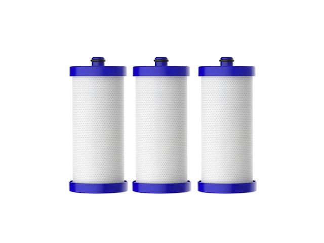 Waterdrop WF1CB Refrigerator Water Filter, 3 Pack, Replacement for Frigidaire PureSource WFCB, RG100, NGRG2000, WF284, 9910, 469906, 469910,...