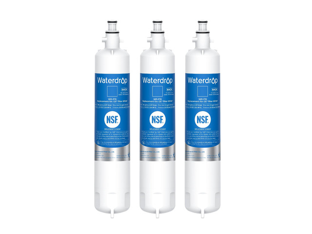 Waterdrop WD-F19 Refrigerator Water Filter Replacement for GE RPWF, 3 Pack,NOT RPWFE, Replacement for DWF-36, R-3600, MPF15350, OPFG3-RF300,...