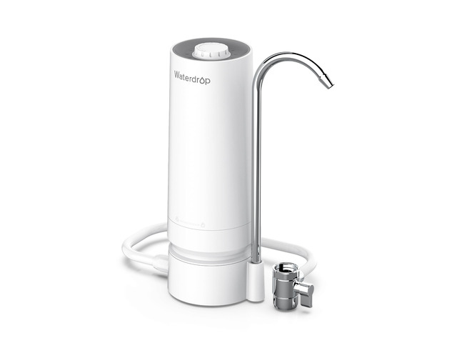 Waterdrop CTF-05 Water Filter for Sink Faucet with Filter Life Reminder, Reduces Heavy Metals, Bad Odor and 99% Chlorine, Countertop Water Filter...