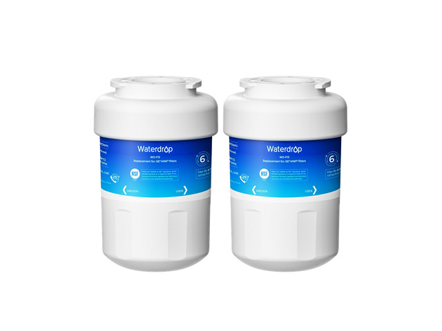 Waterdrop WD-F13 Refrigerator Water Filter Replacement for GE MWF, 2 Pack,Replacement for SmartWater MWFP, MWFINT, MWFA, GWF, HDX FMG-1,...