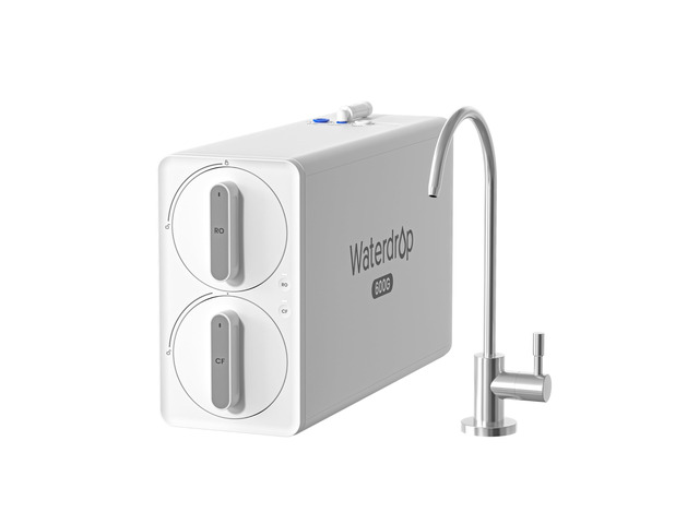 Waterdrop G6A6 Compact Alkaline Mineral Reverse Osmosis System, 600 GPD,81.8% Space Saving RO System, 600 GPD High-Flow Performance, 8-Stage, 2:1...