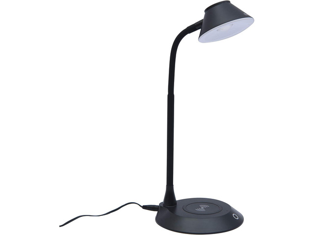 DAC Desk Lamp Wireless Charger for iPhone 11, X, 8, Galaxy S20, S10, S9, S8, S7 and All Qi-Enabled Devices - 3 Brightness Levels - Flexible...