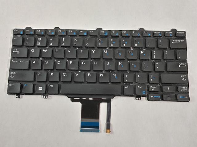 Backlit Keyboard for Dell Latitude E5250 E7250 Laptops - Replaces 3P2DR