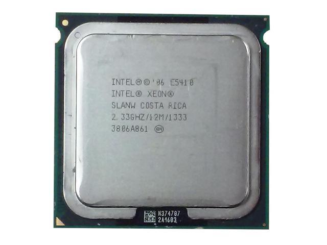 INTEL Slanw Xeon E5410 Quadcore 2.33Ghz 12Mb L2 Cache 1333Mhz Fsb Socket Lga771 45Nm 80W Processor Only
