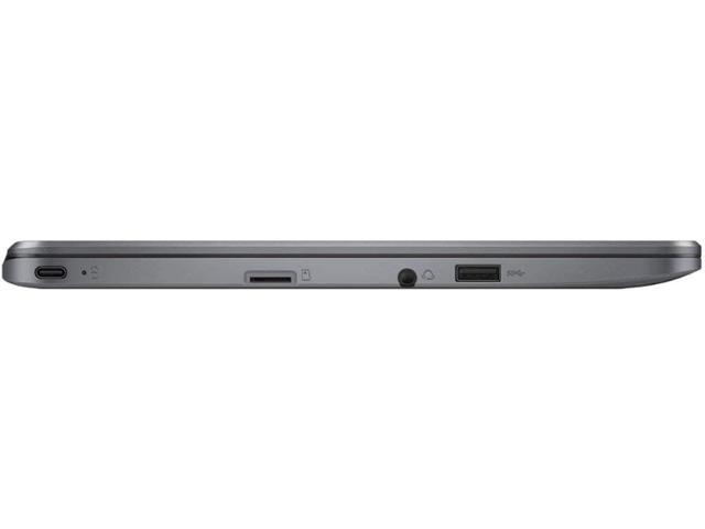 Asus Chromebook 11.6' Laptop (Intel Celeron, 4GB RAM, 16GB eMMC, Chrome OS) - Gray (CX22NA-BCLN4)
