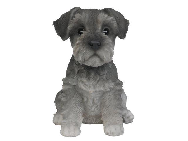 UPC 726549124563 product image for Adorable Seated Mini Schnauzer Puppy Collectible Figurine Amazing Dog Likeness H | upcitemdb.com