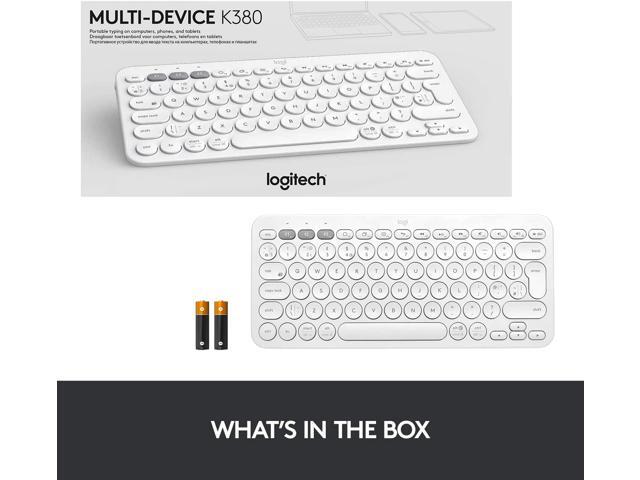 Logitech K380 920-009600 Off White Bluetooth Wireless Keyboard