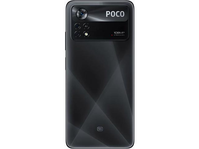 Xiaomi Poco X4 Pro Dual-SIM 128GB ROM + 6GB RAM (GSM only No CDMA) Factory Unlocked 5G Smartphone (Laser Black) - International Version