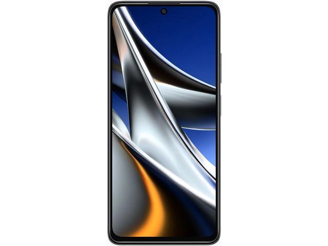 Xiaomi Poco X4 Pro Dual-SIM 128GB ROM + 6GB RAM (GSM only No CDMA) Factory Unlocked 5G Smartphone (Laser Black) - International Version