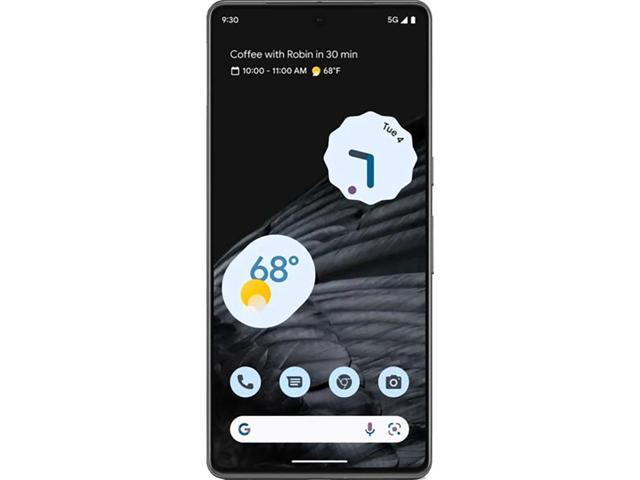 Google Pixel 7 Pro Dual-SIM 256GB ROM + 12GB RAM (GSM Only No CDMA) Factory Unlocked 5G Smartphone (Obsidian) - International Version