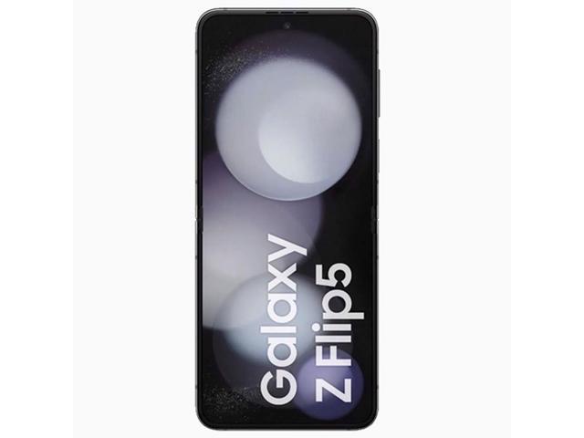 Samsung Galaxy Z Flip5 STANDARD EDITION Dual-SIM 512GB ROM + 8GB RAM (Only GSM No CDMA) Factory Unlocked 5G Smartphone (Graphite) - International.