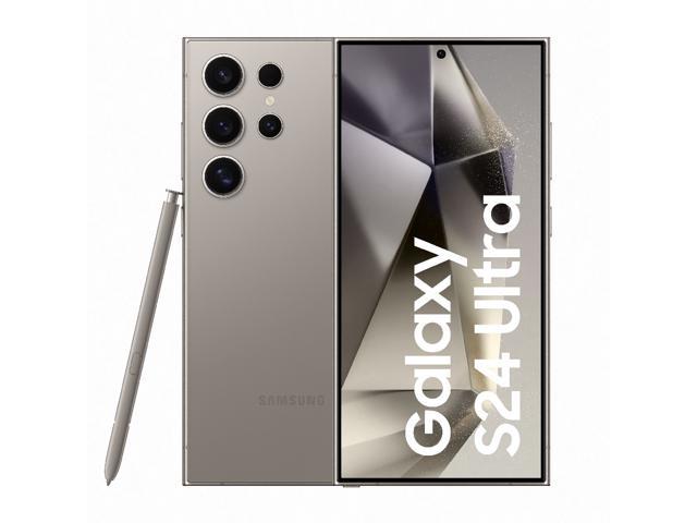 Samsung Galaxy S24 Ultra STANDARD EDITION DUAL SIM 1TB ROM + 12GB RAM (GSM CDMA) Factory Unlocked 5G Smartphone (Titanium Grey) - International.