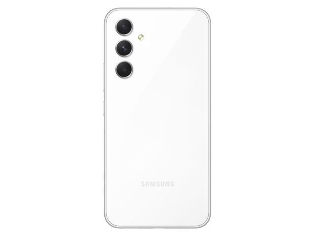 Samsung Galaxy A54 SE DUAL SIM 128GB ROM + 8GB RAM (GSM Only No CDMA) Factory Unlocked 5G Smartphone (Awesome White) - International Version