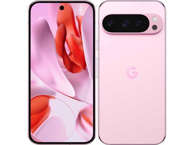 Google Pixel 9 Pro Dual-SIM 128GB ROM + 16GB RAM (GSM Only No CDMA) Factory Unlocked 5G Smartphone (Rose Quartz) - International Version