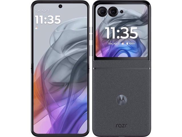 Motorola Razr 50 Dual-SIM 256GB ROM + 8GB RAM (GSM CDMA) Factory Unlocked 5G Smartphone (Koala Grey) - International Version