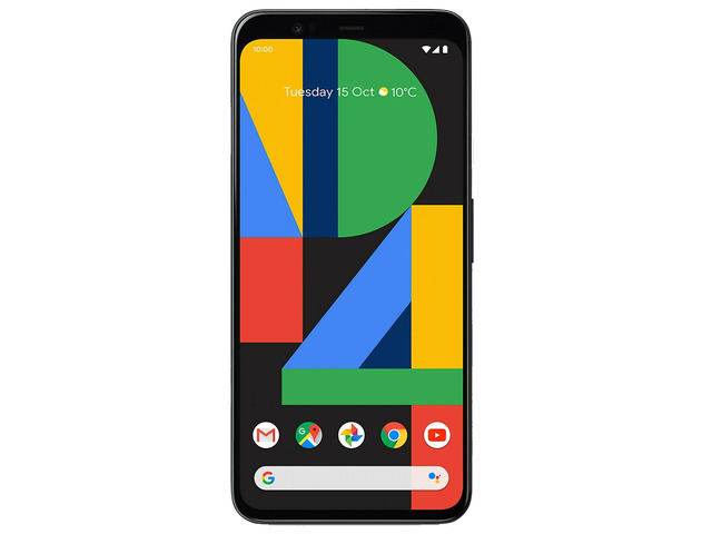 Google Pixel 4 XL G020P 64GB 6.3 inch Android (GSM Only, No CDMA) Factory Unlocked 4G/LTE Smartphone - Just Black
