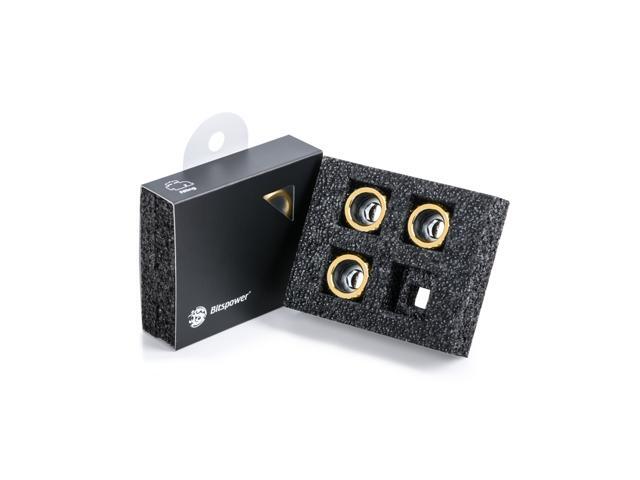 Bitspower G1/4' True Brass Advanced Multi-Link For OD 16MM (4PCS)