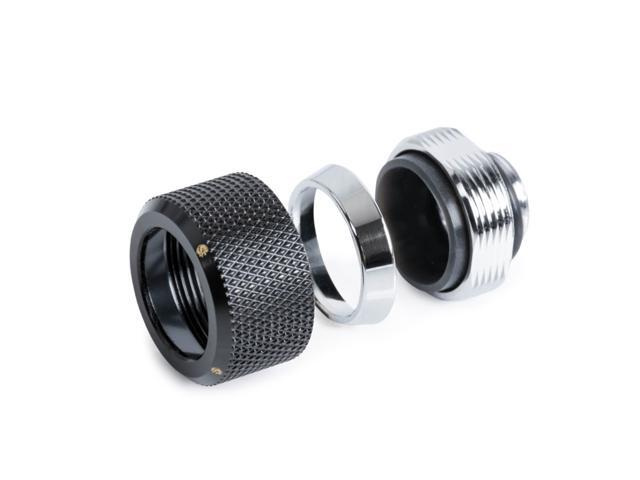 Bitspower G1/4' Advanced Multi-Link Fitting, for 16mm OD Rigid Tubing, Matte Black