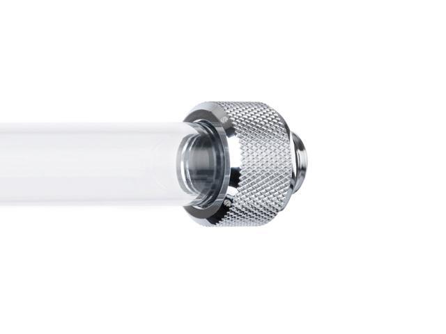 Bitspower G1/4' Advanced Multi-Link Fitting, for 16mm OD Rigid Tubing, Silver Shining