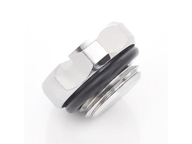 Bitspower Diamond Stop Fitting, Silver Shining